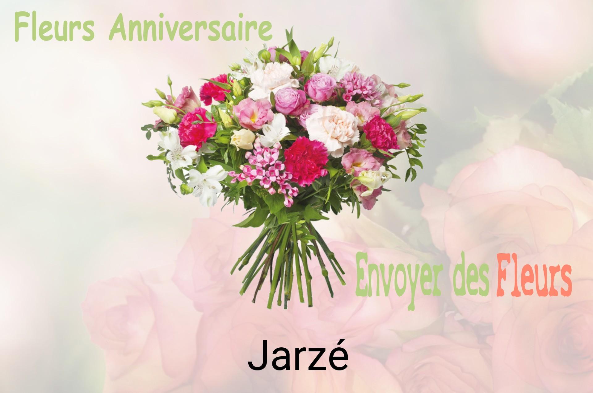 Bouquet de fleurs d’anniversaire livré à Jarzé