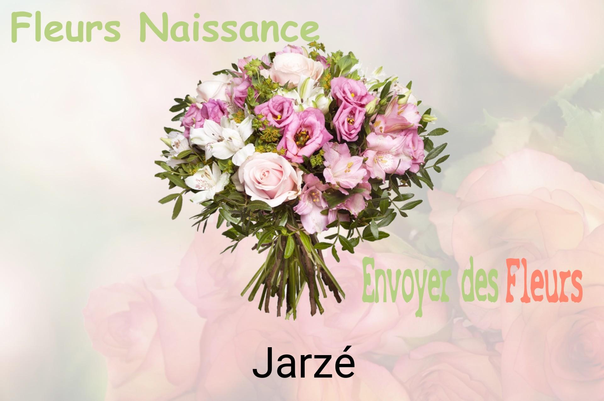 Bouquet de fleurs de naissance livré à Jarzé